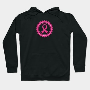 Pink Ribbon Logo Hoodie